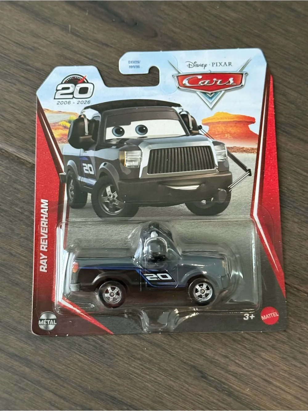 Disney Pixar Cars Ray Reverham Die-Cast Truck 20th Anniversary